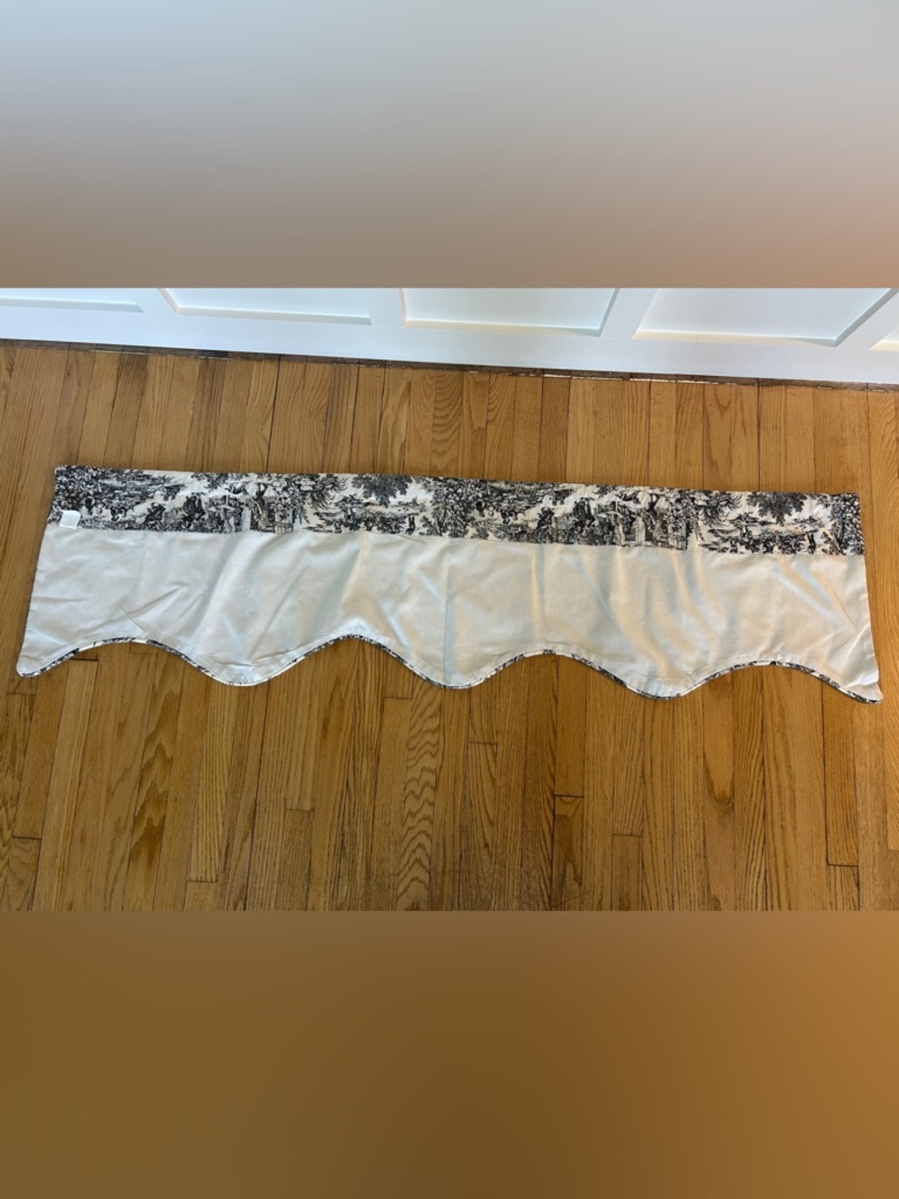 5pc lot, Victoria Park Toile Valances by Ellis Curtain - Picture 8 of 16
